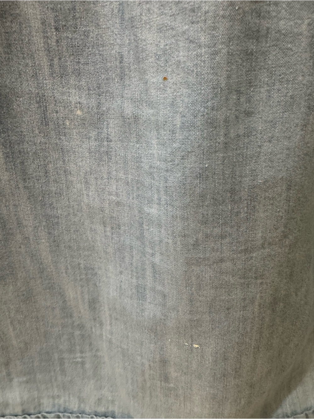 Universal Thread Light Blue Denim Button-Front Blouse - Picture 5 of 5